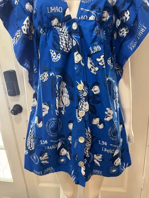 Farm Rio Flutter-Sleeve Babydoll Mini Dress Size XSmall thumbnail 6