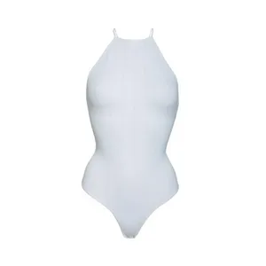 Free People Bridget Thong Bodysuit White XS thumbnail 7
