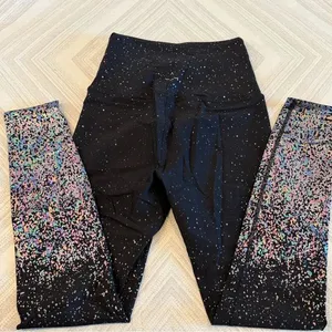 Beyond Yoga Alloy Iridescent Ombré High-Waisted Leggings Black Size Small thumbnail 7