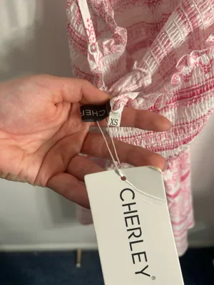 NWT Cherley Pink Floral Mini Dress thumbnail 3