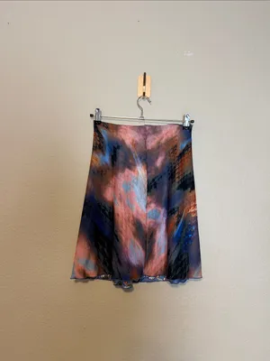 Haystacks Lake Geneva Reversible Kate Mini Skirt‎ Size XS thumbnail 6