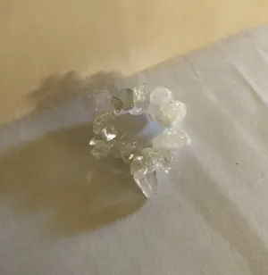 Handmade Clear Quartz Ring thumbnail 1