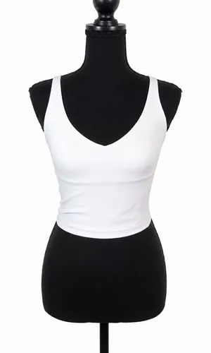Lululemon Align Tank White Size 4 Built In Bra thumbnail 1
