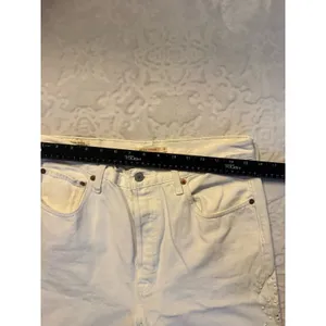 Levi's PremiumJeans Women's White RibCage Straight Jeans Size 31 thumbnail 8
