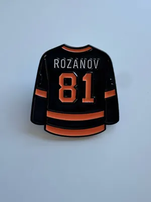 Hollander and Rozanov Hockey Jersey Enamel Pin thumbnail 3