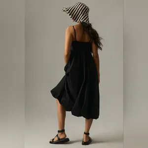 Maeve NWT Sleeveless Bubble Dress size Black Color Small PETITE thumbnail 2