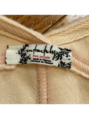 Free People Intimately Day Off Fleece Pullover Sweater Peach lounge cozy Sz S thumbnail 12