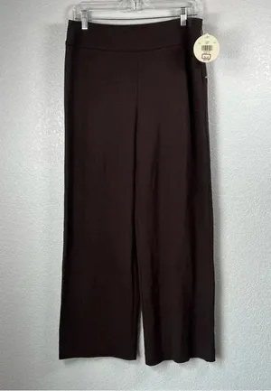 Valerie Separates Dark Brown Wide Leg Trouser , Side Zip 12 thumbnail 2