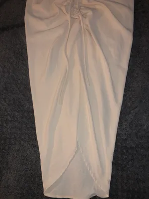 Windsor High-Rise Drama Ruched Midi Skirt - Medium thumbnail 7