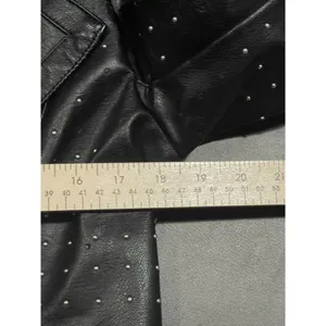 Women's New York & Company Black Faux Leather‎ Jacket Size Small 200 thumbnail 4