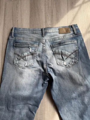BKE Jake Straight Jeans Men’s Size 38x34 Distressed Denim thumbnail 11