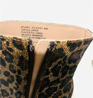 Betsey Johnson Leopard Print Pointed Toe Ankle Boots  thumbnail 7