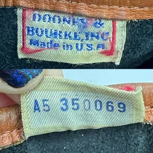 Vintage Dooney & Bourke All Weather Leather Black Crossbody Bag thumbnail 3