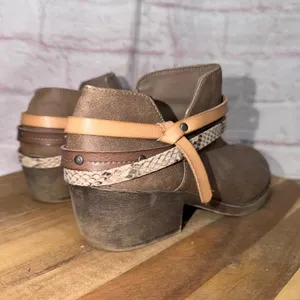 Jellypop Nashville Women's Ankle Boots in Brown Size 7 thumbnail 3