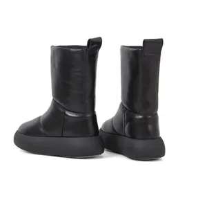 Vagabond Aylin Puffer Tall Boots Black Leather Women's Size 8 Sold Out‎ UO thumbnail 11