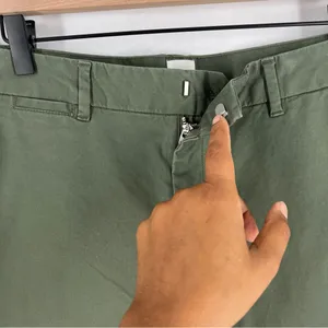 GAP Slim City‎ Olive Green Stretch Cotton Pant NWT Size 8 thumbnail 5