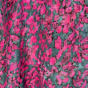 Unbranded vintage 80's purple/green floral cap sleeve top Size Medium thumbnail 5