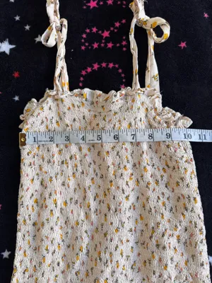 Free People Mini Dress Small Floral thumbnail 7