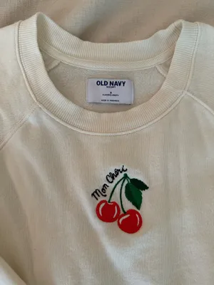 Old Navy Cherry Crewneck thumbnail 4