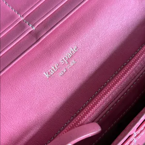 Kate Spade Pink Leather Wallet thumbnail 6