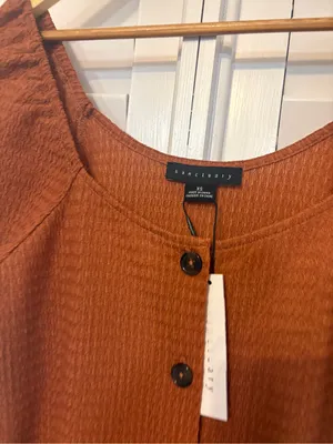 Sanctuary Gracie Burnt Orange Dress Size XS thumbnail 7