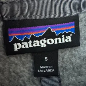 Patagonia Retro Pile Fleece Jacket Gray Green Trim Womens Small S Full Zip thumbnail 4