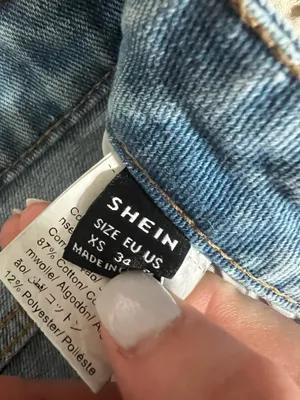 SHEIN blue denim mini skirt in XS #miniskirt #denim thumbnail 3