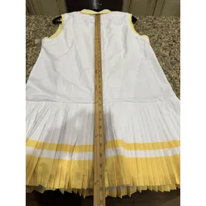 Anthropologie Beach Riot Bria Dress‎ White Yellow Tennis Pickleball Golf Skort thumbnail 10