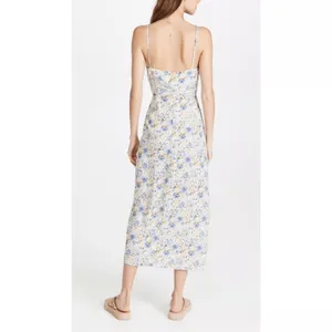 NWT En Saison Floral Midi Slip Dress Size XS Cottage Feminine Wedding‎ Romantic thumbnail 14