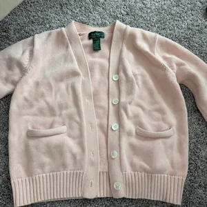 Ralph Lauren 100% cotton pink button-down cardigan in a size S thumbnail 6
