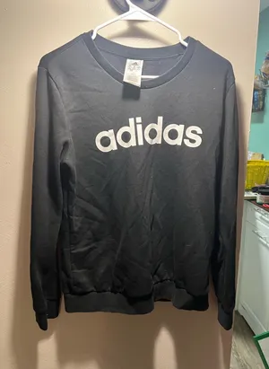 Adidas Black Crewneck Sweatshirt thumbnail 1