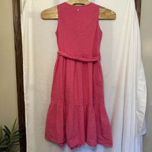 Barbour Women Size 6 Begonia‎ Pink Sea Daisy Dress Anthropologie Saks Nordstrom thumbnail 5