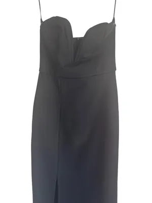 Superdown Gianna Sweetheart Slit Gown in Black XSmall New Womens Maxi Long Dress thumbnail 5