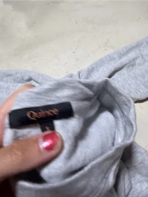 Quince supersoft fleece Heather Grey Crewneck small thumbnail 6