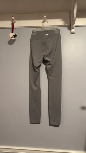 Light Grey Gymshark Leggings thumbnail 2