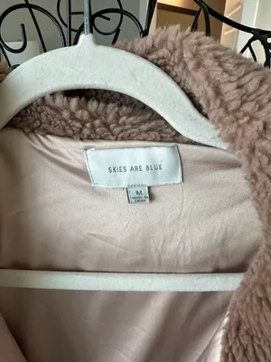 Teddy Fleece Jacket Brown Size M thumbnail 3
