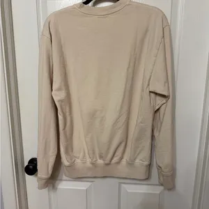 Sporty and Rich Cream Wellness Sweatshirt XS unisex‎ oversized thumbnail 6