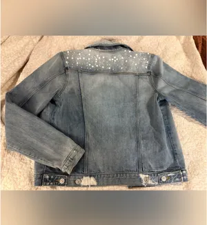 7 For All Mankind Denim Jacket embellished thumbnail 2