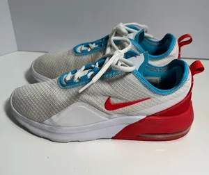 Nike Air Max Motion 2 Womens Athletic Running Women’s Size 8 Red White Blue thumbnail 1