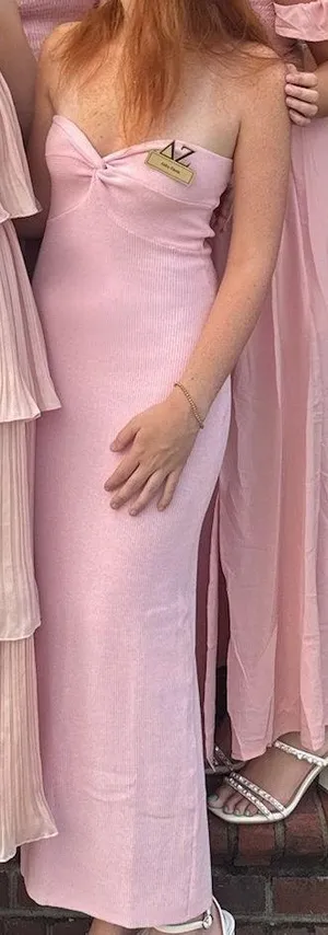 Pink Maxi Dress thumbnail 1