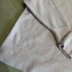 Aerie Light Pink Ribbed Knit Pullover Sweater thumbnail 6