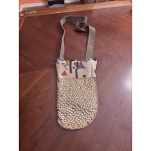 Ladies STUDDED HAND TOOLED Crossbody Bag Southwest Western thumbnail 4