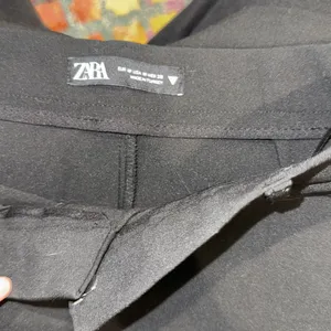 MOVING SALE Zara Black Mini Skort thumbnail 12