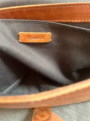 Madewell Transport Flap Shoulder Bag English Saddle leather crossbody thumbnail 5