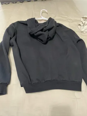 SheIn Women’s Black Zip-Up Hooded Jacket size XS thumbnail 2