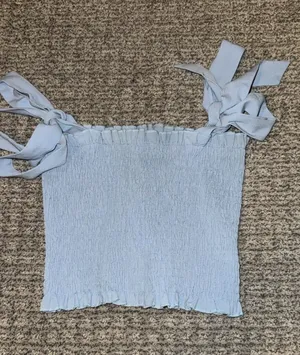 Cute top Blue thumbnail 1