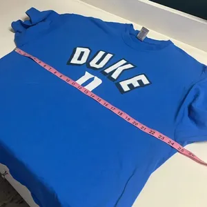 Imperfect Duke tshirt womens 2XL heavy cotton Gildan Duke tshirt‎ short sleeved thumbnail 6