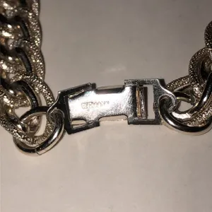 Germany Silver Tone Lightweight Rope Chain Necklace thumbnail 4