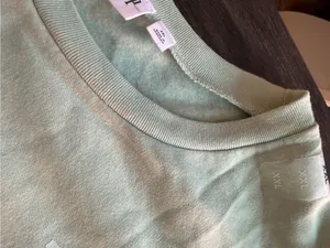 GAP Women’s Light Mint Logo crew neck sweat shirt thumbnail 3