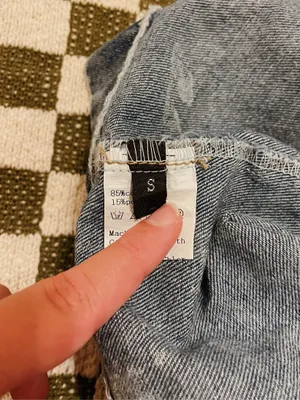 Denim Vest Buttoned Top Country Concert thumbnail 4